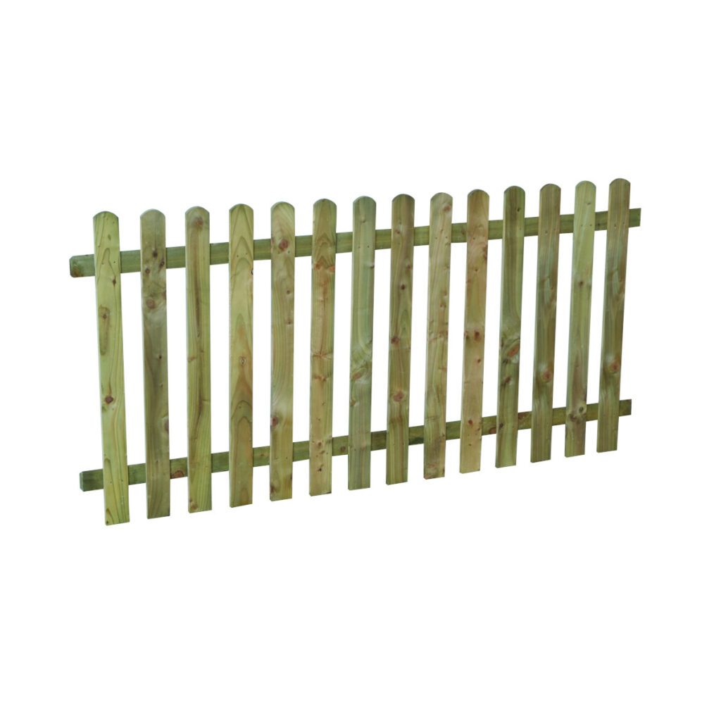 Forest Garden 6ft x 3ft Pressure Treated Heavy Duty Pale Fence Panel – Pack of 3 5013053174562 2